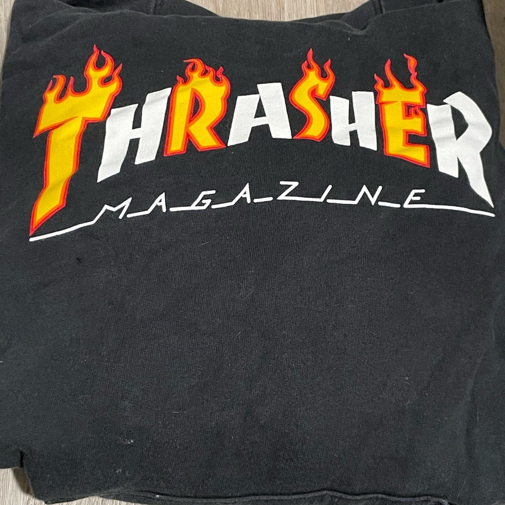 Thrasher Black Hoodie
